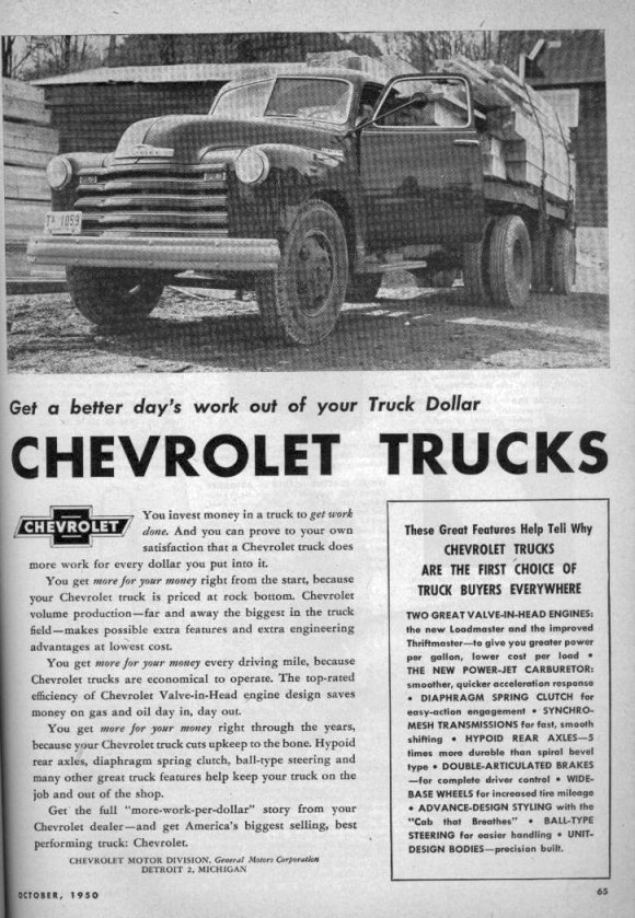 1950 Chevrolet Truck 3